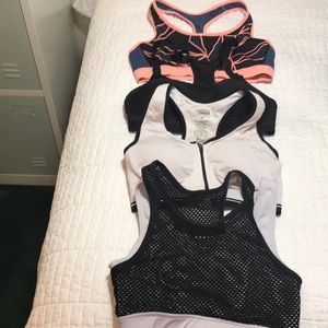 Lot of 4 Sport Bras M Champion +